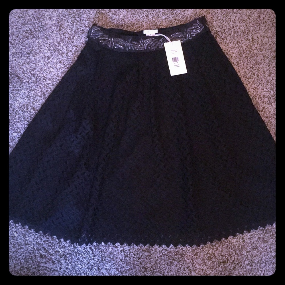 High sequenced waist skirt, size 4, adampluseve.